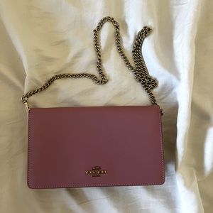 Gorgeous pink coach purse